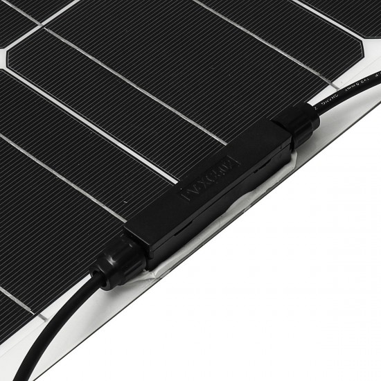 100W 18V 1180*540*3mm PET Flexible Monocrystalline Solar Panel with MC4 Connector