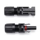 10Pairs MC4 Connector Male And Female MC4 Solar Panel Connector 30A 1000V For PV Cable 2.5/4/6mm Solar Panel Connect