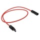 12 AWG 1 Meter Solar Panel Extension Cable Wire Black/Red with MC4 Connectors
