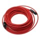 12 AWG 15 Meter Solar Panel Extension Cable Wire Black/Red with MC4 Connectors