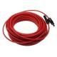 12 AWG 20 Meter Solar Panel Extension Cable Wire Black/Red with MC4 Connectors