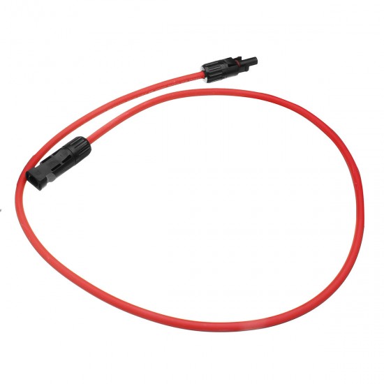 1M AWG10 Black or Red MC4 Connector Solar Panel Extension Cable Wire