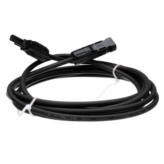 3M AWG12 Black or Red MC4 Connector Solar Panel Extension Cable Wire 3M AWG12 Black or Red MC4 Connector Solar Panel Extension Cable Wire