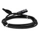 3M AWG12 Black or Red MC4 Connector Solar Panel Extension Cable Wire 3M AWG12 Black or Red MC4 Connector Solar Panel Extension Cable Wire