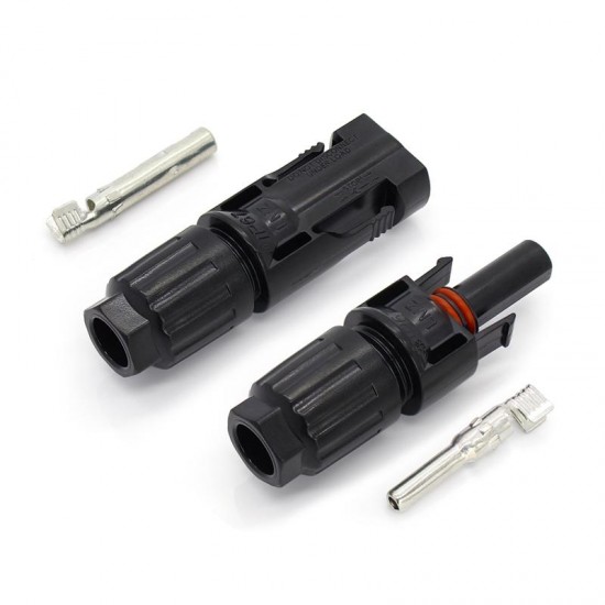 5 Pairs PV Solar Panel Cable MC4 Connectors Male & Female Connectors Waterproof IP67 for Photovoltaic Solar System