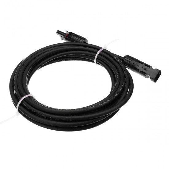 5M Length AWG12 Black or Red MC4 Connector Solar Panel Extension Cable Wire 5M Length AWG12 Black or Red MC4 Connector Solar Panel Extension Cable Wire