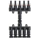 MC4 Connector Branching Male Connectors for Photovoltaic Solar Panel MC4 Connector Branching Male Connectors for Photovoltaic Solar Panel