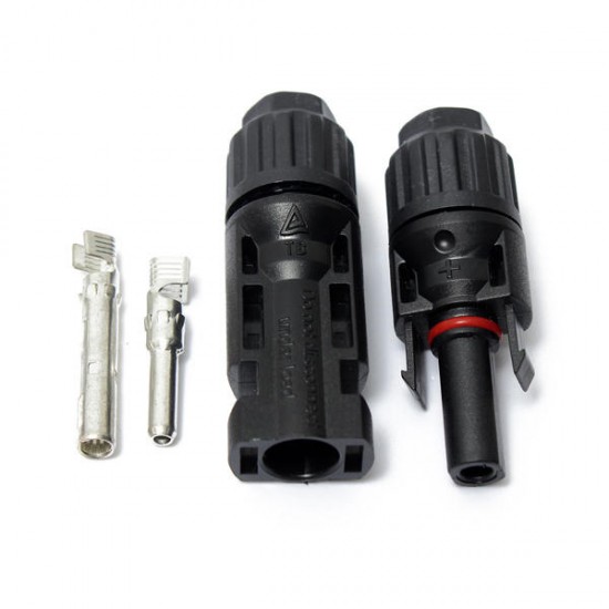 MC4 Male Female M/F Photovoltaic Wire Cable Connector Set For Solar Panel DIY MC4 Male Female M/F Photovoltaic Wire Cable Connector Set For Solar Panel DIY