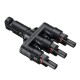 MC4 T Branch Solar Panel Male to Female Connectors 2/3/4/5 Branch Connector IP65