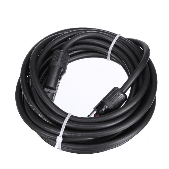 TUV UL 6 Square 10AWG 30A 1m/3m/5m Waterproof Dustproof Solar panel Parallel Extension Cable Cord with Connector for Mc4Male Female 1 to 3 Wire
