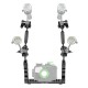 PU3041 100M Underwater Diving Tray Stabilizer with Dual Ball Clamp Floating Magic Arm for Video Light PU3041 100M Underwater Diving Tray Stabilizer with Dual Ball Clamp Floating Magic Arm for Video Light