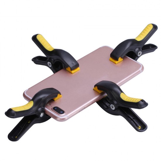 4pcs Plastic Clip Fixture LCD Screen Fastening Clamp for iPhone iPad Tablet Mobile Phone Repair Tool 4pcs Plastic Clip Fixture LCD Screen Fastening Clamp for iPhone iPad Tablet Mobile Phone Repair Tool