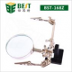 BST-168Z Magnifying Glass With Clips Magnifier Welding Rework Repair Hand Tools