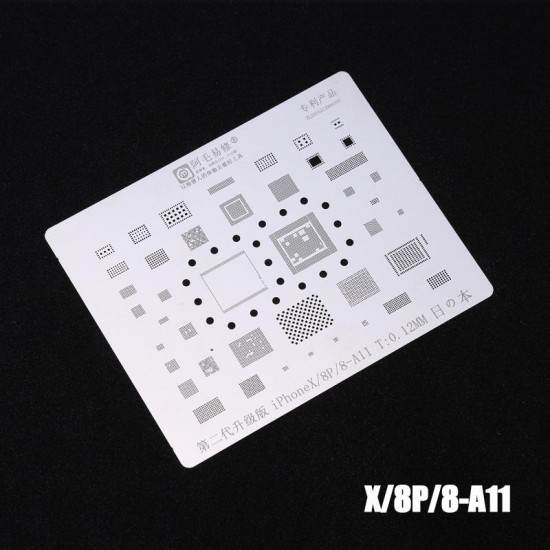 CPU Steel Mesh Tin Mesh Repair Tool for Iphone 6 6P 6SP 7 7P 8 XS Max CPU Steel Mesh Tin Mesh Repair Tool for Iphone 6 6P 6SP 7 7P 8 XS Max