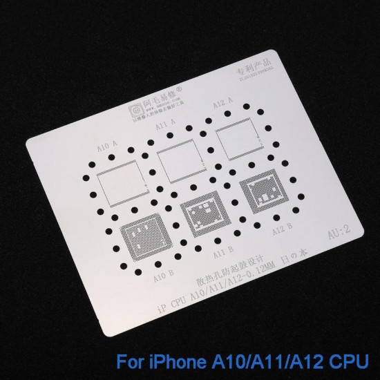 CPU Steel Mesh Tin Mesh Repair Tool for Iphone 6 6P 6SP 7 7P 8 XS Max CPU Steel Mesh Tin Mesh Repair Tool for Iphone 6 6P 6SP 7 7P 8 XS Max