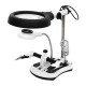 DIY PCB Soldering Desk Magnifier LED Light Magnifiers Soldering Iron Helping Hands Auxiliary Clamp Alligator Clip DIY PCB Soldering Desk Magnifier LED Light Magnifiers Soldering Iron Helping Hands Auxiliary Clamp Alligator Clip