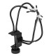 Desk Clamp Helping Hands Soldering Third Hand Tool with Aluminum Base PCB Holder Desk Clamp Helping Hands Soldering Third Hand Tool with Aluminum Base PCB Holder