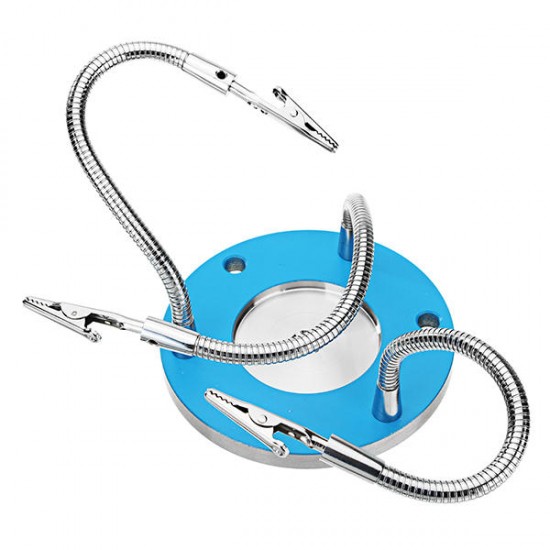 Full Aluminum Alloy 3 Arms Soldering Station CNC Base PCB Fixture Universal Strange Third Hand Welding Tools Full Aluminum Alloy 3 Arms Soldering Station CNC Base PCB Fixture Universal Strange Third Hand Welding Tools