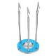 Full Aluminum Alloy 3 Arms Soldering Station CNC Base PCB Fixture Universal Strange Third Hand Welding Tools Full Aluminum Alloy 3 Arms Soldering Station CNC Base PCB Fixture Universal Strange Third Hand Welding Tools