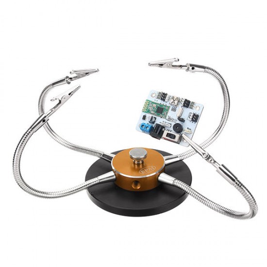 Full Aluminum Alloy 4 Arms Soldering Station CNC Base PCB Fixture Universal Strange Third Hand Welding Tools Full Aluminum Alloy 4 Arms Soldering Station CNC Base PCB Fixture Universal Strange Third Hand Welding Tools