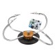 Full Aluminum Alloy 4 Arms Soldering Station CNC Base PCB Fixture Universal Strange Third Hand Welding Tools Full Aluminum Alloy 4 Arms Soldering Station CNC Base PCB Fixture Universal Strange Third Hand Welding Tools