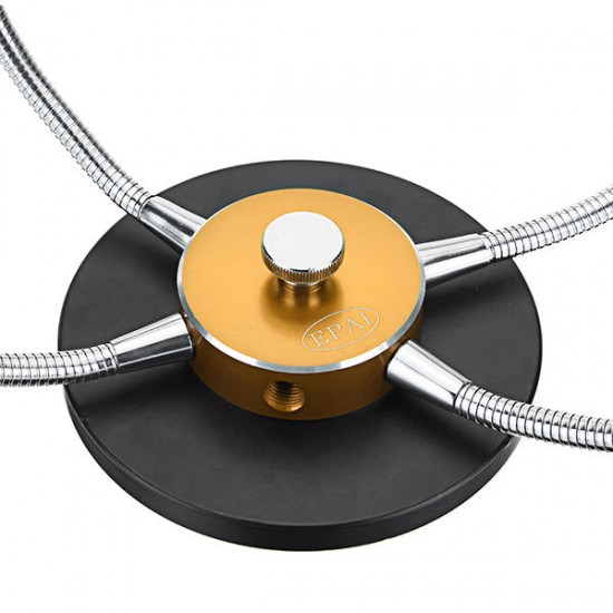 Full Aluminum Alloy 4 Arms Soldering Station CNC Base PCB Fixture Universal Strange Third Hand Welding Tools Full Aluminum Alloy 4 Arms Soldering Station CNC Base PCB Fixture Universal Strange Third Hand Welding Tools