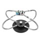 Full Aluminum Alloy 4 Arms Soldering Station CNC Base PCB Fixture Universal Strange Third Hand Welding Tools Full Aluminum Alloy 4 Arms Soldering Station CNC Base PCB Fixture Universal Strange Third Hand Welding Tools