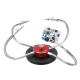 Full Aluminum Alloy 4 Arms Soldering Station CNC Base PCB Fixture Universal Strange Third Hand Welding Tools Full Aluminum Alloy 4 Arms Soldering Station CNC Base PCB Fixture Universal Strange Third Hand Welding Tools