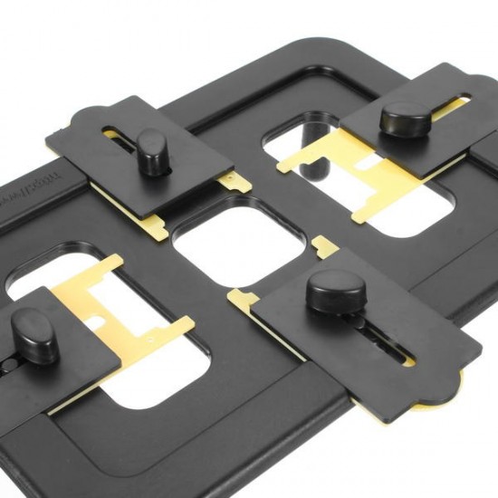 KS-1218 Plastic Universal Phone LCD OCA Laminate Location Fixed Mold Molud Holder for iPhone Samsung Glass Screen Repair KS-1218 Plastic Universal Phone LCD OCA Laminate Location Fixed Mold Molud Holder for iPhone Samsung Glass Screen Repair