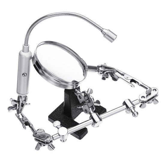 Multi-function Auxiliary Clamp Belt Hose Jet Lamp Magnifier Reading Maintenance Magnifier Multi-function Auxiliary Clamp Belt Hose Jet Lamp Magnifier Reading Maintenance Magnifier