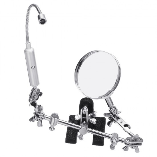 Multi-function Auxiliary Clamp Belt Hose Jet Lamp Magnifier Reading Maintenance Magnifier Multi-function Auxiliary Clamp Belt Hose Jet Lamp Magnifier Reading Maintenance Magnifier