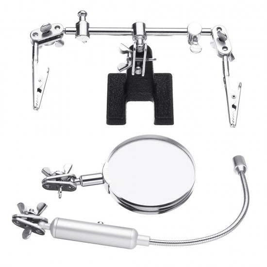 Multi-function Auxiliary Clamp Belt Hose Jet Lamp Magnifier Reading Maintenance Magnifier Multi-function Auxiliary Clamp Belt Hose Jet Lamp Magnifier Reading Maintenance Magnifier