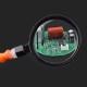 6 Flexible Arms Soldering Vise Helping Hands Third Hand PCB Repair Fixture with Magnifying Glass Lens & LED Flashlight 6 Flexible Arms Soldering Vise Helping Hands Third Hand PCB Repair Fixture with Magnifying Glass Lens & LED Flashlight