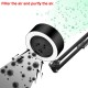 Adjustable Welding Soldering Exhaust Smoking Absorber with USB 3 Colors LED Light Smoking Device Air Filter Fan 33cm+33cm Adjustable Welding Soldering Exhaust Smoking Absorber with USB 3 Colors LED Light Smoking Device Air Filter Fan 33cm+33cm