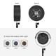 Adjustable Welding Soldering Exhaust Smoking Absorber with USB 3 Colors LED Light Smoking Device Air Filter Fan 33cm+33cm Adjustable Welding Soldering Exhaust Smoking Absorber with USB 3 Colors LED Light Smoking Device Air Filter Fan 33cm+33cm
