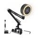 Adjustable Welding Soldering Exhaust Smoking Absorber with USB 3 Colors LED Light Smoking Device Air Filter Fan 33cm+33cm Adjustable Welding Soldering Exhaust Smoking Absorber with USB 3 Colors LED Light Smoking Device Air Filter Fan 33cm+33cm