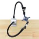 Bench Vise Aluminum Table Clamp Soldering Iron Holder Soldering Station PCB Fixture Helping Hands with 2 Flexible Arms Bench Vise Aluminum Table Clamp Soldering Iron Holder Soldering Station PCB Fixture Helping Hands with 2 Flexible Arms