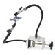 Bench Vise Aluminum Table Clamp Soldering Iron Holder Soldering Station PCB Fixture Helping Hands with 2 Flexible Arms Bench Vise Aluminum Table Clamp Soldering Iron Holder Soldering Station PCB Fixture Helping Hands with 2 Flexible Arms