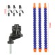 Bench Vise Table Clamp PCB Soldering Iron Station Holder Welding Repair Third Hand Tool with 3Pcs Flexible Arms Bench Vise Table Clamp PCB Soldering Iron Station Holder Welding Repair Third Hand Tool with 3Pcs Flexible Arms