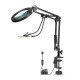 LED 5X Magnifier USB Lamp Table Clamp Soldering Helping Third Hand Soldering Station 2Pcs Flexible Arms Welding Tool LED 5X Magnifier USB Lamp Table Clamp Soldering Helping Third Hand Soldering Station 2Pcs Flexible Arms Welding Tool