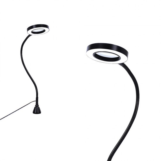 Magnetic Flexible Desk Magnifier 3X USB LED Magnifying Glass 3 Colors Illuminated Magnifier Lamp Loupe Reading Rework Soldering Magnifier Magnetic Flexible Desk Magnifier 3X USB LED Magnifying Glass 3 Colors Illuminated Magnifier Lamp Loupe Reading Rework Soldering Magnifier