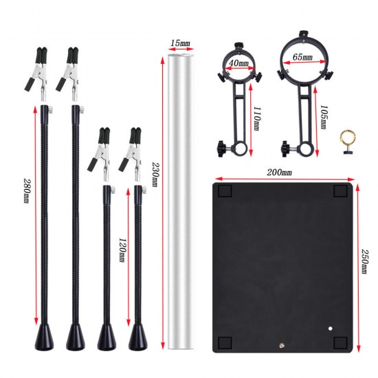 Multifunctional Magnetic PCB Board Fixed Clip Third Helping Hand with Soldering Station Frame for Repair Welding BGA PCB Chips Multifunctional Magnetic PCB Board Fixed Clip Third Helping Hand with Soldering Station Frame for Repair Welding BGA PCB Chips
