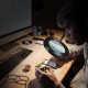 Remote Control Desk Lamp 5X LED Magnifying Glass Table Clamp Flexible Arm Welding Magnifier for Repairing Reading Lighting Tools Remote Control Desk Lamp 5X LED Magnifying Glass Table Clamp Flexible Arm Welding Magnifier for Repairing Reading Lighting Tools