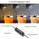 Remote Control Desk Lamp 5X LED Magnifying Glass Table Clamp Flexible Arm Welding Magnifier for Repairing Reading Lighting Tools Remote Control Desk Lamp 5X LED Magnifying Glass Table Clamp Flexible Arm Welding Magnifier for Repairing Reading Lighting Tools