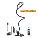 Remote Control Desk Lamp 5X LED Magnifying Glass Table Clamp Flexible Arm Welding Magnifier for Repairing Reading Lighting Tools Remote Control Desk Lamp 5X LED Magnifying Glass Table Clamp Flexible Arm Welding Magnifier for Repairing Reading Lighting Tools