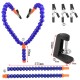 Soldering Station Holder PCB Fixture Welding Repair Multi Soldering Helping Hand Third Hand Tool with 4PCS Flexible Arms Soldering Station Holder PCB Fixture Welding Repair Multi Soldering Helping Hand Third Hand Tool with 4PCS Flexible Arms