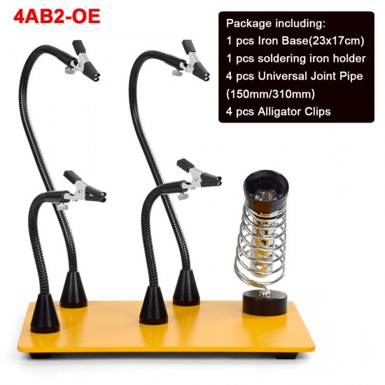 Strong Magnetic Flexible Arm Third Helping Hand PCB Circuit Board Fixture Stand Soldering Iron Holder Welding Tools Strong Magnetic Flexible Arm Third Helping Hand PCB Circuit Board Fixture Stand Soldering Iron Holder Welding Tools