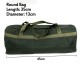 Portable Canvas Heavy Duty Tool Bag Pockets Carry Auto Repair Kit Round Bag