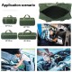 Portable Canvas Heavy Duty Tool Bag Pockets Carry Auto Repair Kit Round Bag Portable Canvas Heavy Duty Tool Bag Pockets Carry Auto Repair Kit Round Bag