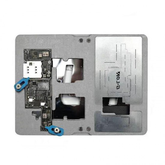 SS-601K Duble-sided Magnetic Fixed Motherboard Tinning PCB Fixture Set for iphone X XS MAX Motherboard Tinning Fixture Repair Tool SS-601K Duble-sided Magnetic Fixed Motherboard Tinning PCB Fixture Set for iphone X XS MAX Motherboard Tinning Fixture Repair Tool